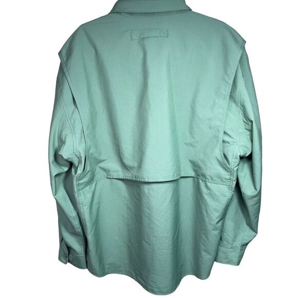 Duluth Men's Action Standard Fit Long Sleeve Shirt Size Large Coal Check 11957 - Picture 3 of 16